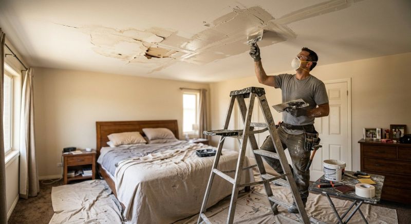 Ceiling Crack Repair in Olathe, KS
