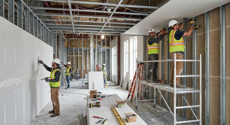 House Drywall Installation in Overland Park, KS