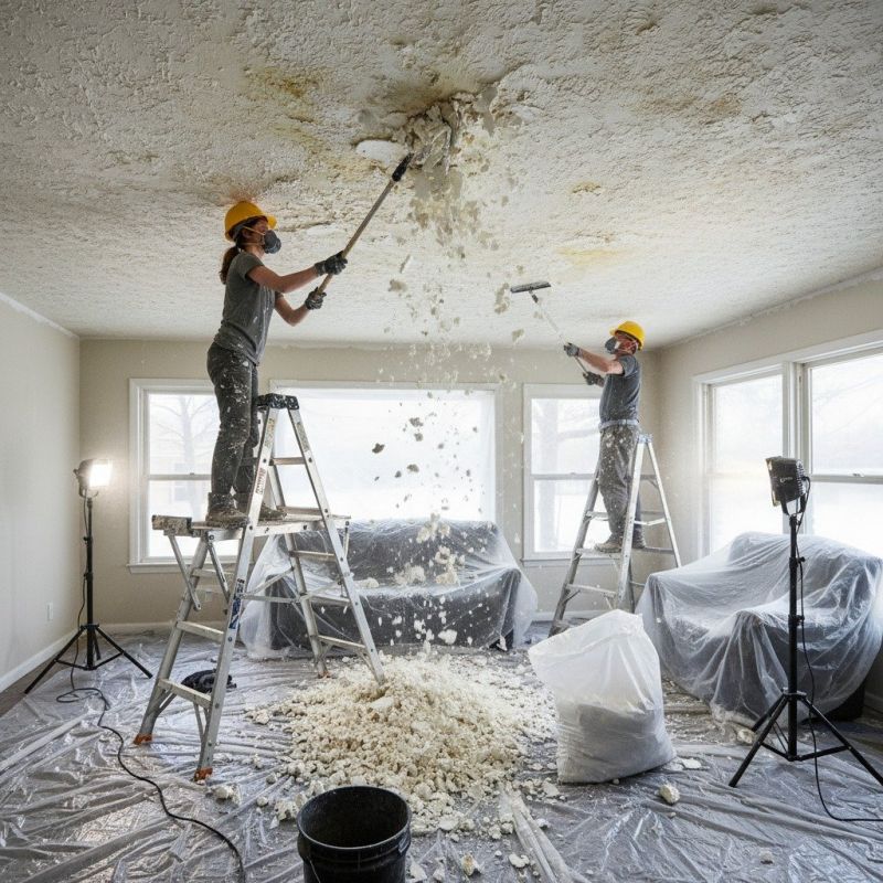 Popcorn Ceiling Removal in Waco, TX