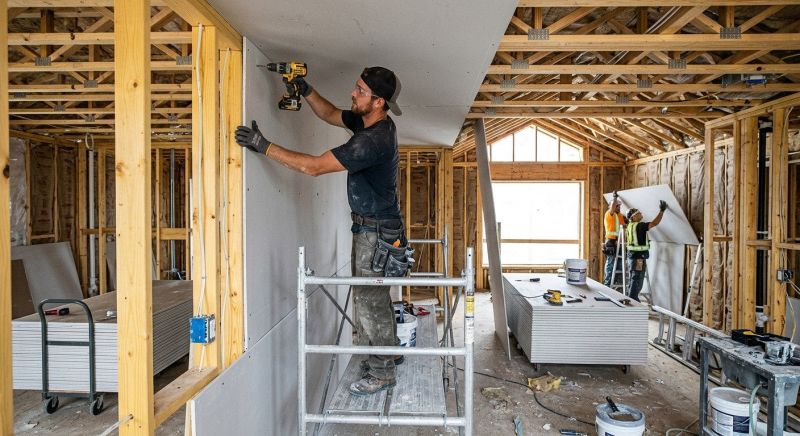 House Drywall Installation in Denver County, CO